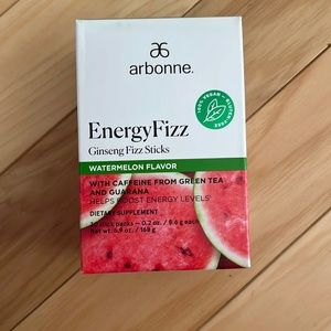 Arbonne Fizz Sticks- full box unopened 30 packets